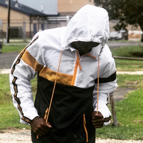 Blackjack 1999 Colorblock Windbreaker Y2K - Picture 7 of 7